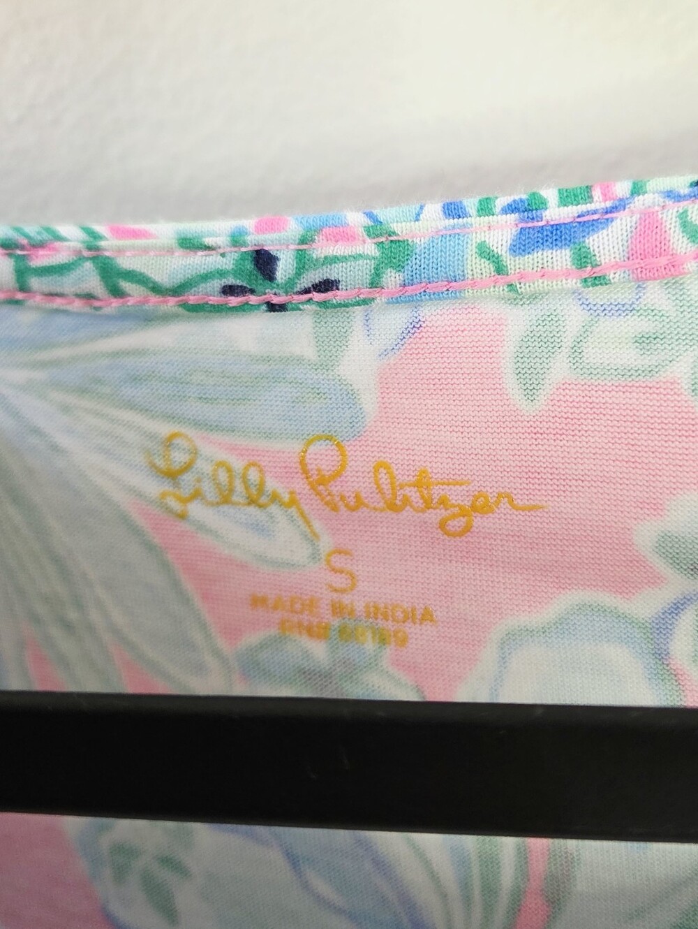 Lilly Pulitzer Geanna Short Sleeve Dress Size Small Soleil Pink Good Hare Day - Picture 2 of 5